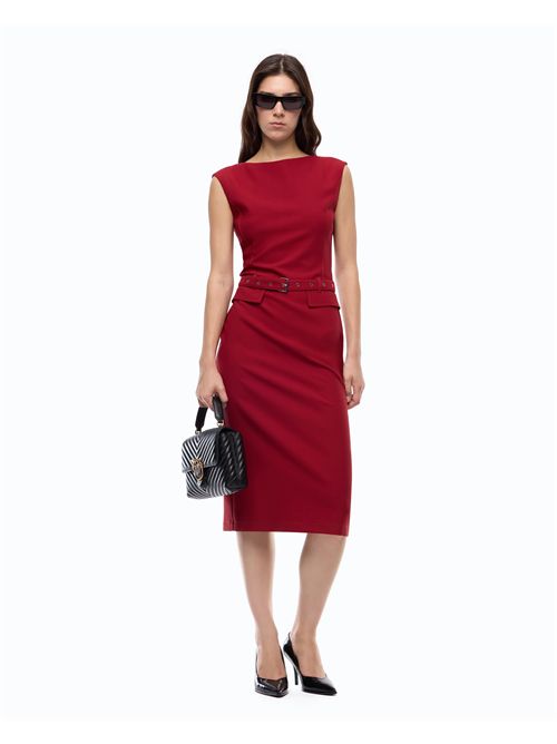 Abito midi a tubino con cintura PINKO | 107265A3DA/R59
